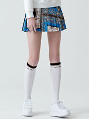 UTAA Buckingham Short Skirt: Blue