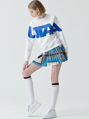 UTAA Buckingham Short Skirt: Blue