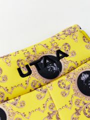 UTAA Dot Panther Neoprene Bloom Skirt : Yellow