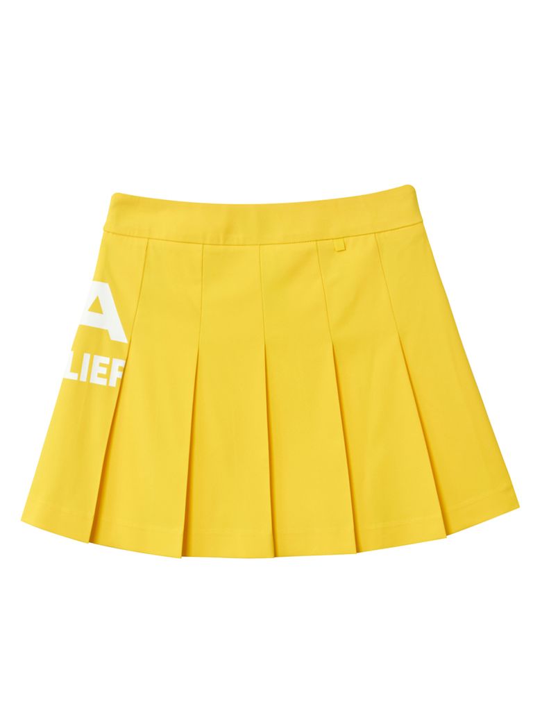 UTAA Bounce Logo Fan Skirt : Yellow
