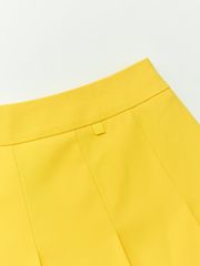 UTAA Bounce Logo Fan Skirt : Yellow