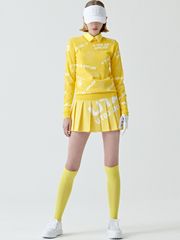 UTAA Bounce Logo Fan Skirt : Yellow