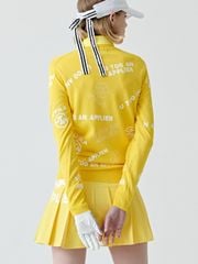 UTAA Bounce Logo Fan Skirt : Yellow