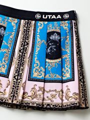 UTAA Neon Baroque Short Skirt : Light Pink