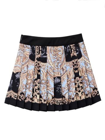 UTAA Folding Baroque Pleats Skirt : Black