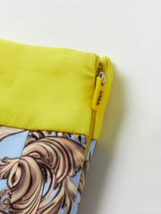 UTAA Folding Baroque Pleats Skirt : Yellow