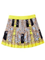 UTAA Folding Baroque Pleats Skirt : Yellow