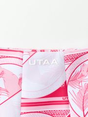 UTAA Tropical Panther Neoprene Skirt : Light Pink