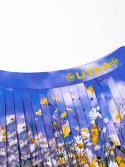 UTAA Wild Flower Pleats Skirt : Blue