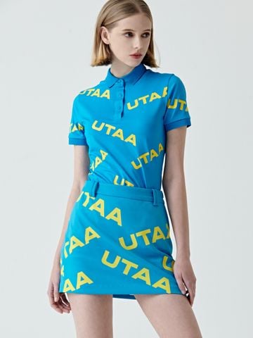 UTAA Logo Wave PK T-Shirts : Blue