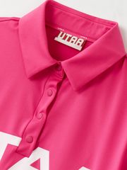 UTAA Swing Fit Logo PK T-Shirts : Pink