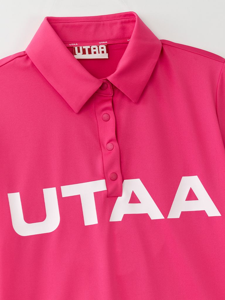 UTAA Swing Fit Logo PK T-Shirts : Pink