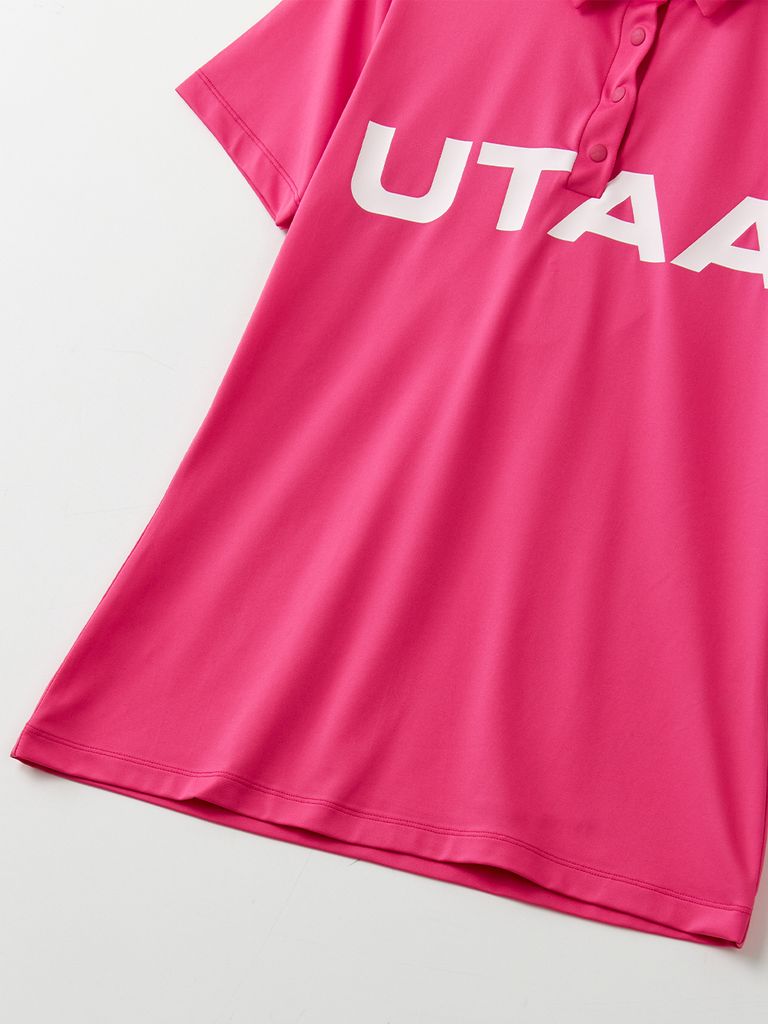 UTAA Swing Fit Logo PK T-Shirts : Pink