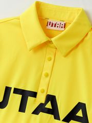 UTAA Swing Fit Logo PK T-Shirts : Yellow