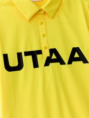 UTAA Swing Fit Logo PK T-Shirts : Yellow