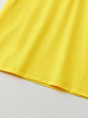 UTAA Swing Fit Logo PK T-Shirts : Yellow