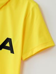 UTAA Swing Fit Logo PK T-Shirts : Yellow