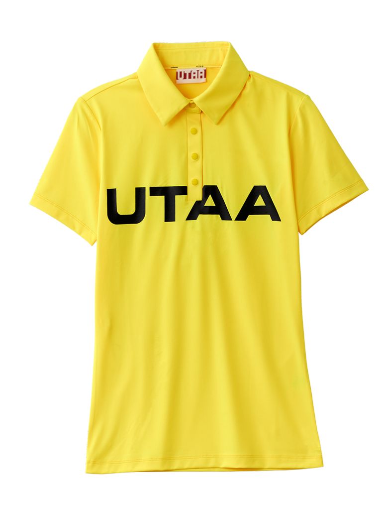 UTAA Swing Fit Logo PK T-Shirts : Yellow