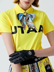 UTAA Swing Fit Logo PK T-Shirts : Yellow