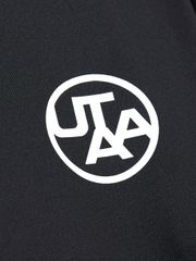 UTAA Swing Fit Tape Logo Polo Shirts : Women's Black