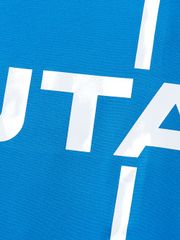 UTAA Swing Fit Tape Logo Polo Shirts : Women's Blue