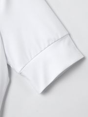 UTAA Swing Fit Tape Logo Polo Shirts : Women's White