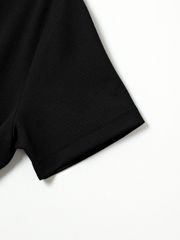 UTAA Logo Emblem Basic Polo Shirts : Women's Black