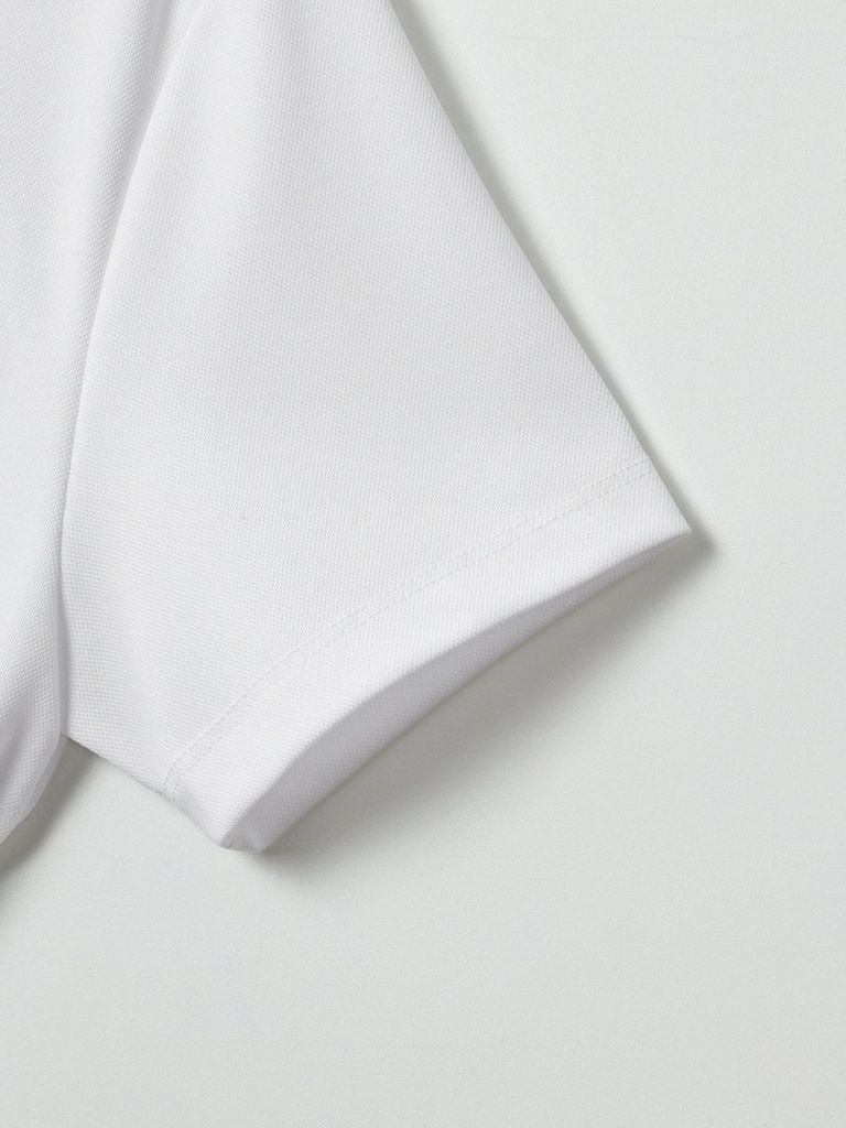 UTAA Logo Emblem Basic Polo Shirts : Women's White