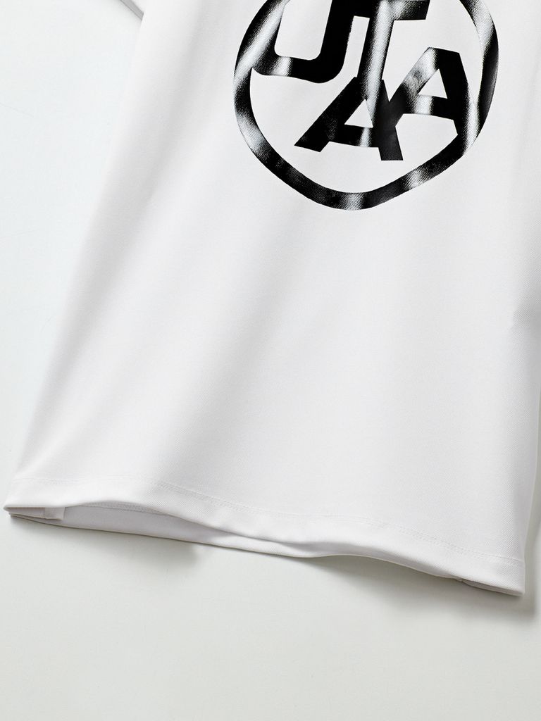 UTAA Logo Emblem Basic Polo Shirts : Women's White