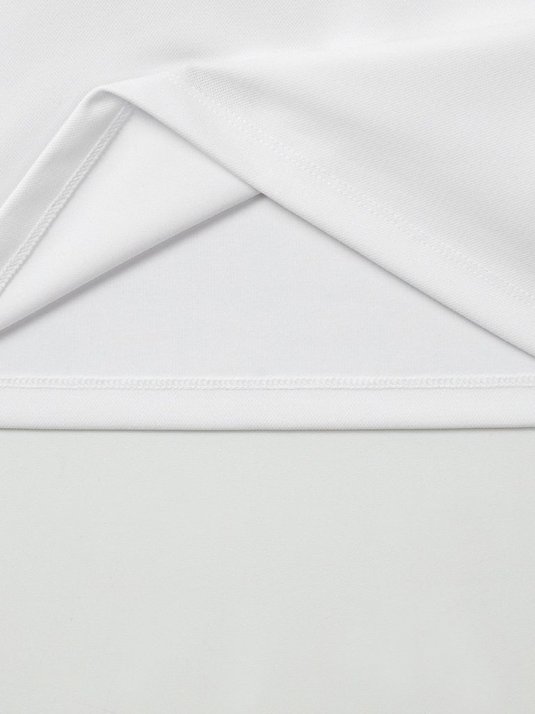 UTAA Logo Emblem Basic Polo Shirts : Women's White