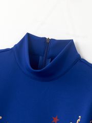 UTAA Lightmare Neo Turtleneck Tee : Blue