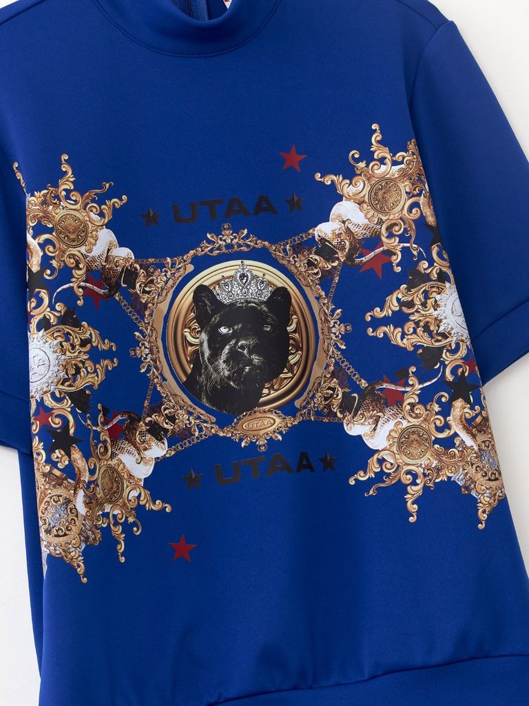 UTAA Lightmare Neo Turtleneck Tee : Blue