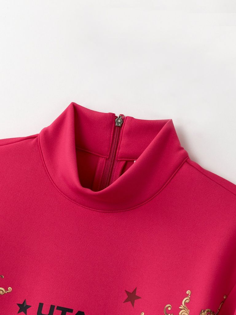 UTAA Lightmare Neo Turtleneck Tee : Pink