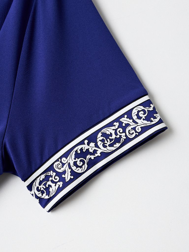 UTAA Swing Fit Blanc Baroque PK T-Shirts : Blue