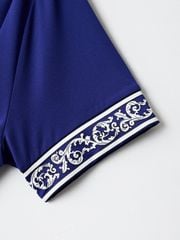 UTAA Swing Fit Blanc Baroque PK T-Shirts : Blue