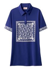 UTAA Swing Fit Blanc Baroque PK T-Shirts : Blue