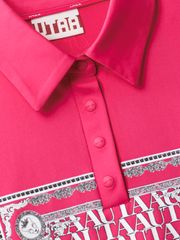UTAA Swing Fit Blanc Baroque PK T-Shirts : Pink