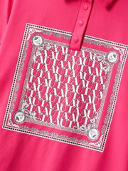 UTAA Swing Fit Blanc Baroque PK T-Shirts : Pink