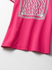 UTAA Swing Fit Blanc Baroque PK T-Shirts : Pink