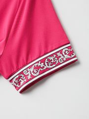 UTAA Swing Fit Blanc Baroque PK T-Shirts : Pink