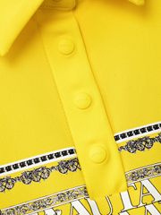 UTAA Swing Fit Blanc Baroque PK T-Shirts : Yellow