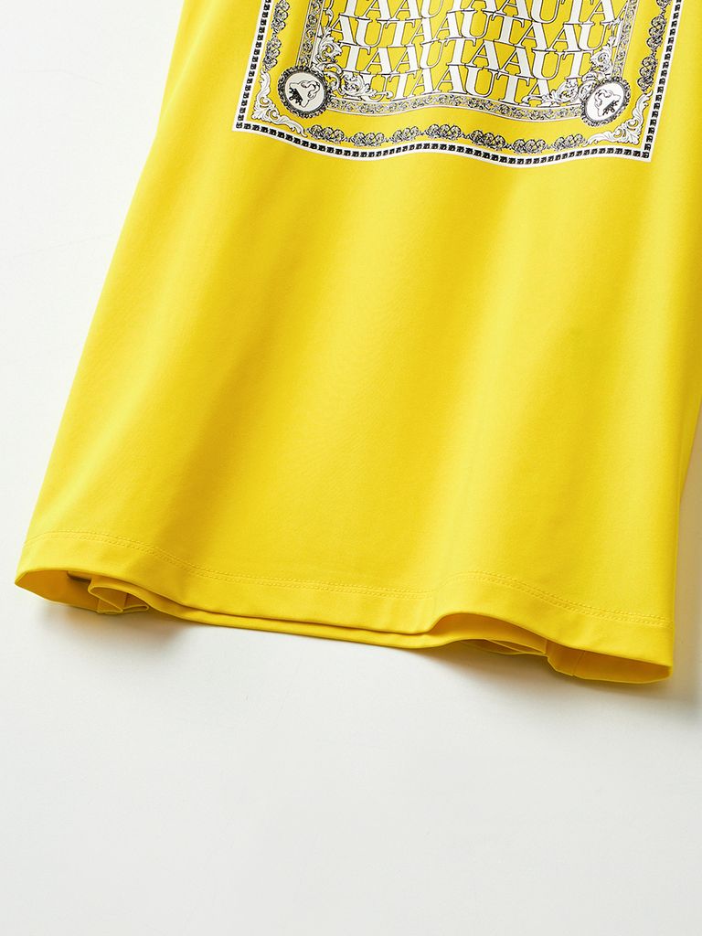 UTAA Swing Fit Blanc Baroque PK T-Shirts : Yellow