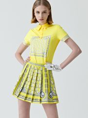 UTAA Swing Fit Blanc Baroque PK T-Shirts : Yellow