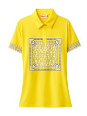 UTAA Swing Fit Blanc Baroque PK T-Shirts : Yellow