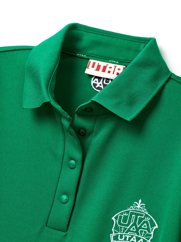 UTAA Egis Emblem Basic Polo Shirts : Women's Green