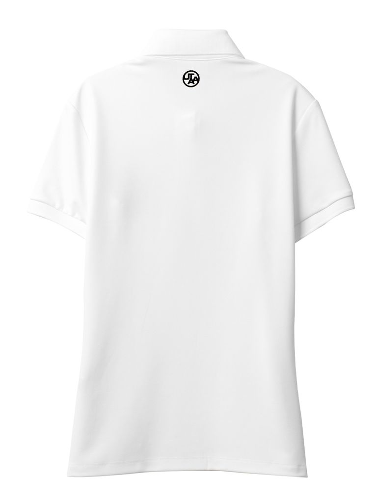 UTAA Egis Emblem Basic Polo Shirts : Women's White