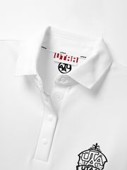 UTAA Egis Emblem Basic Polo Shirts : Women's White