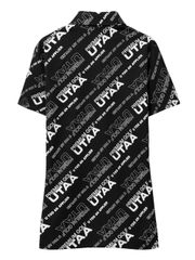 UTAA Logo Slogan Wave PK T-Shirts: Black