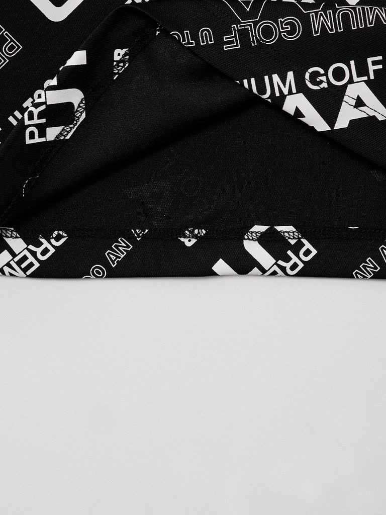 UTAA Logo Slogan Wave PK T-Shirts: Black