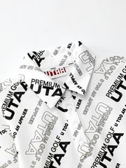 UTAA Logo Slogan Wave PK T-Shirts: White